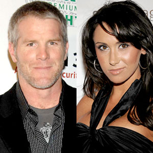 Brett Favre, Jenn Sterger Brett Favre, Jenn Sterger